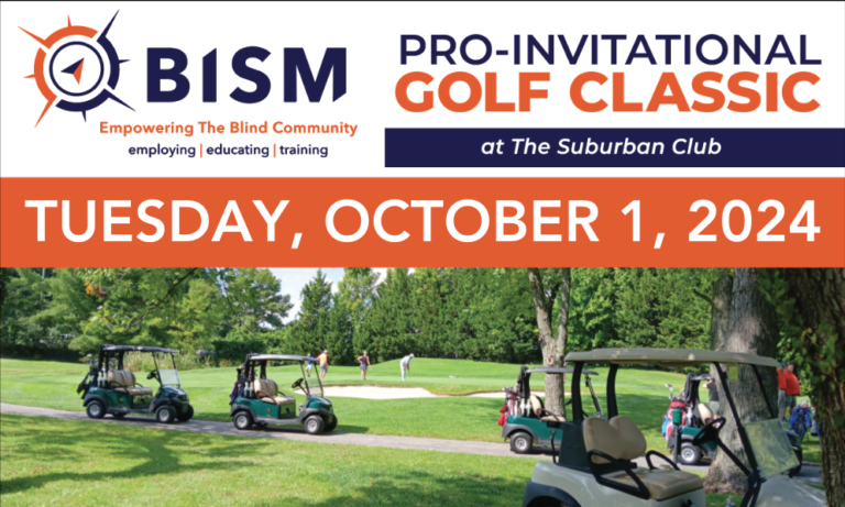 Save the Date - Tuesday October, 1, 2024 for BISM's Pro-Invitational Golf Classic at the Suburban Club.