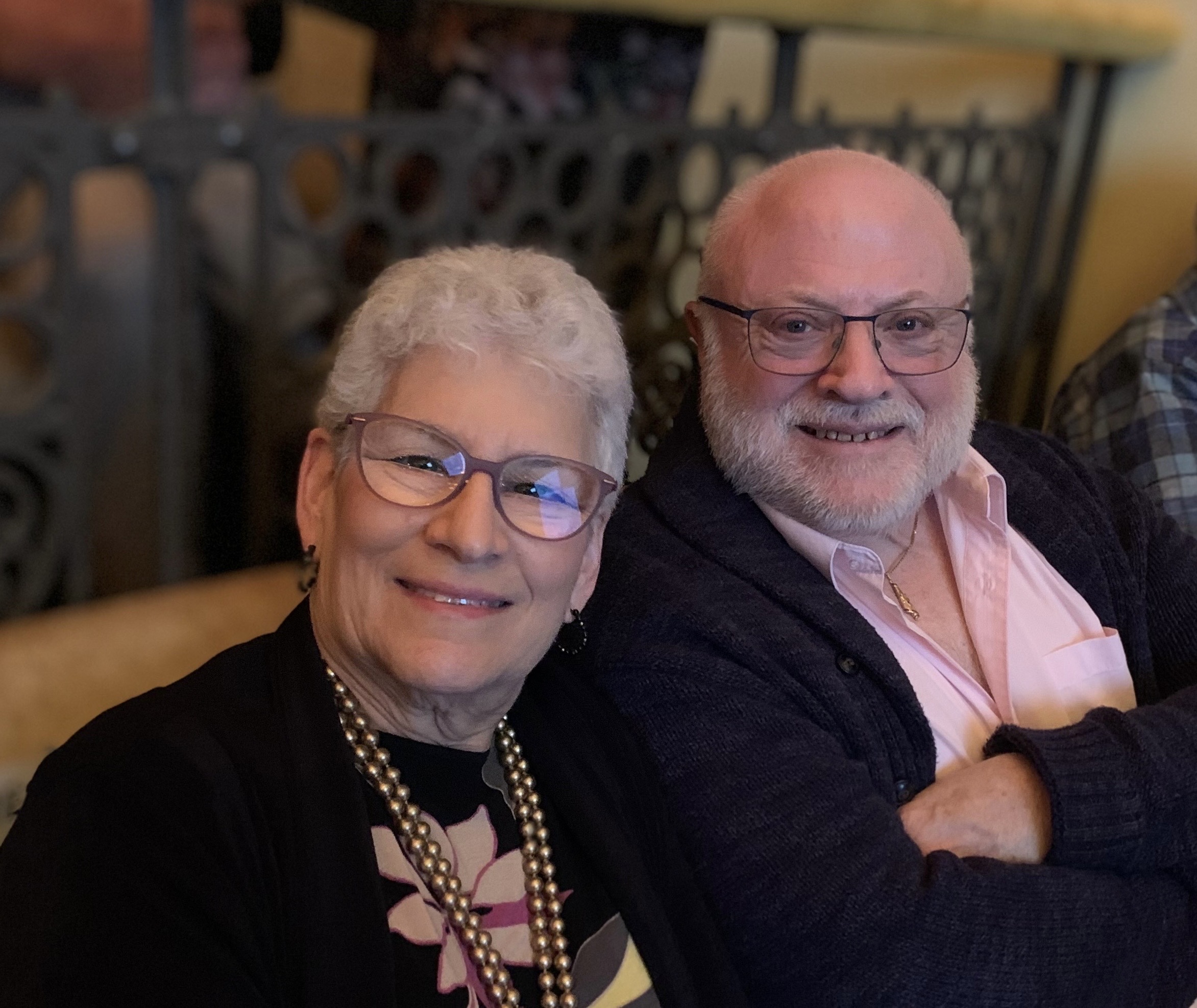 Photo of Sue Schaffer and her husband Steve.